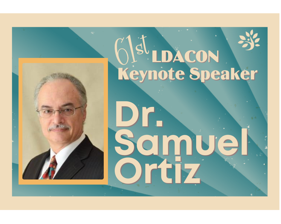 LDACON61st Keynote Speaker: Dr. Samuel Ortiz