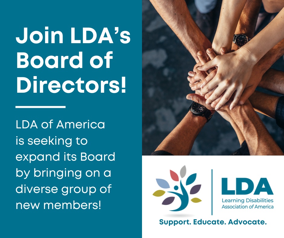 Join LDAs Board of Directors